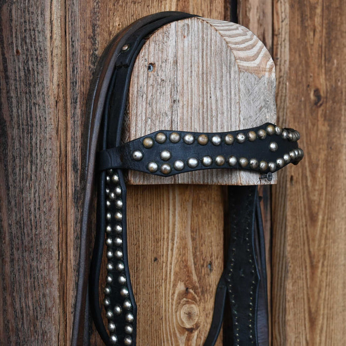 Vintage Silver Mexican Bit Bridle Rig