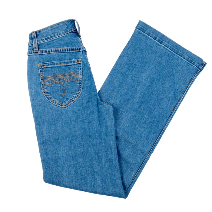 Rock & Roll Denim Women's Rounded Pocket Wide Leg Jean WOMEN - Clothing - Jeans Panhandle