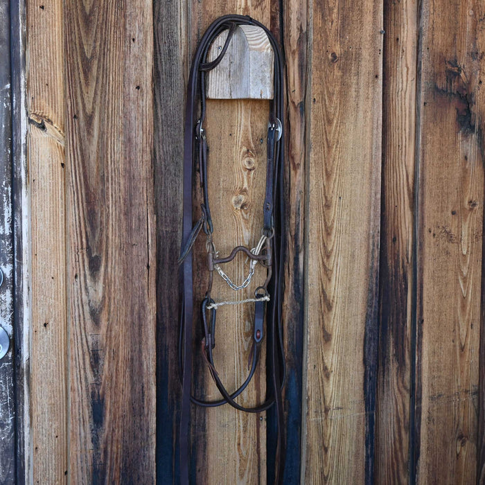 Solid Port Bridle Rig w/Single Ear Headstall