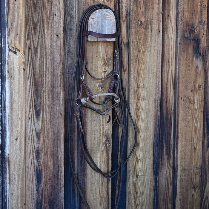 Side Pull Bridle Rig w/Browband Headstall
