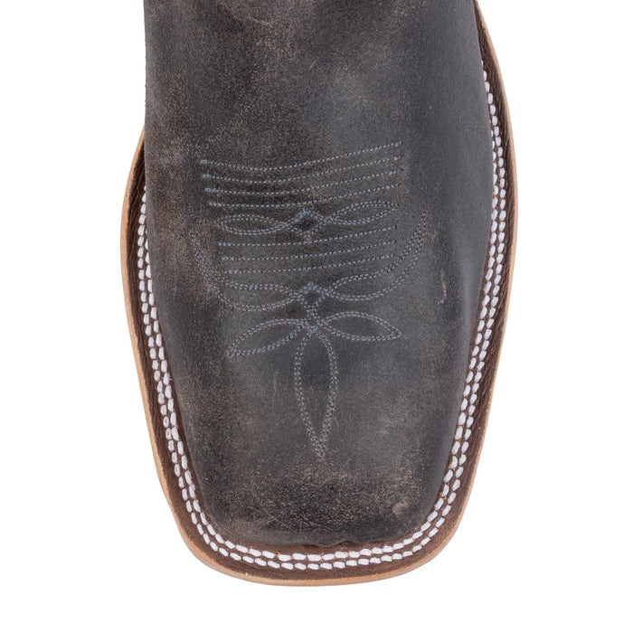 Anderson Bean Men's Square Toe After Dark Waxy Kudu Blue Western Boot MEN - Footwear - Western Boots Anderson Bean Boot Co.