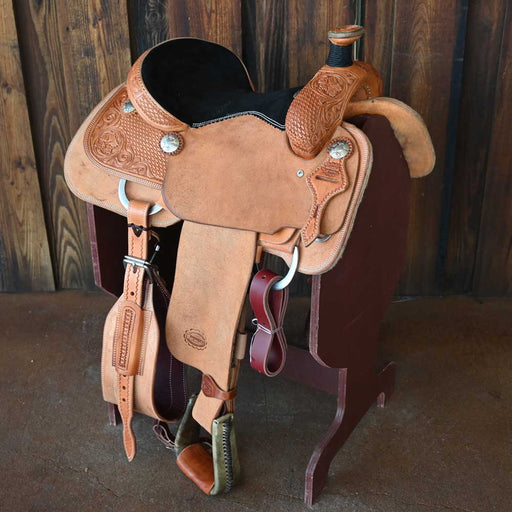 14.5" TESKEY'S TEAM ROPING SADDLE Saddles - New Teskey's Saddlery