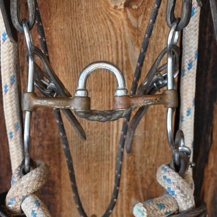 Partrade Metalab Correction Bridle Rig w/Slip Ear Headstall