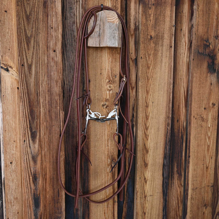 Reinsman Snaffle Bridle Rig w/All New Leather