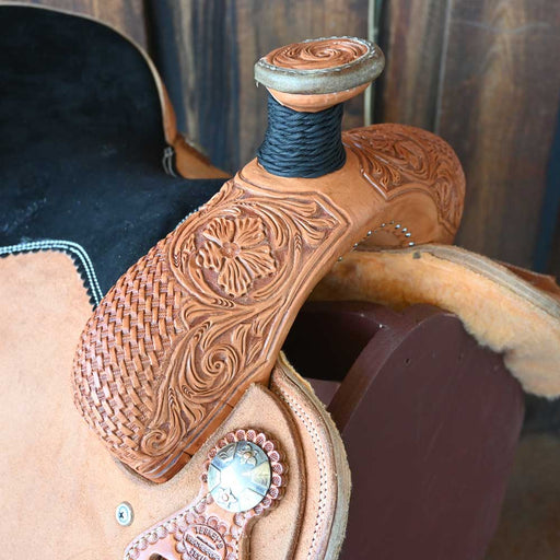 14.5" TESKEY'S TEAM ROPING SADDLE Saddles - New Teskey's Saddlery