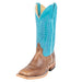 Anderson Bean Men's Square Toe Brown Marine Field Turquoise Western Boot MEN - Footwear - Western Boots Anderson Bean Boot Co.