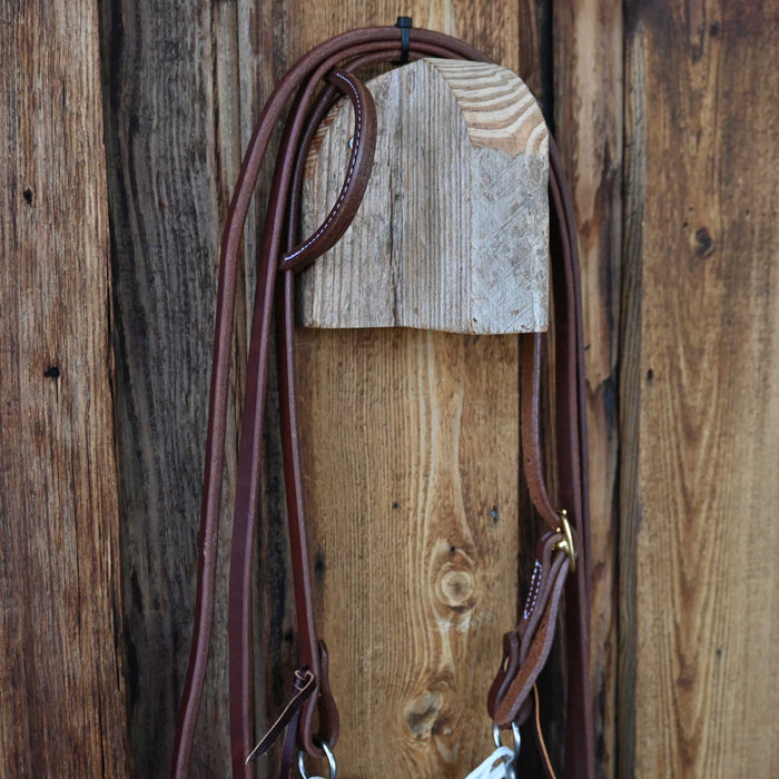 Reinsman Snaffle Bridle Rig w/All New Leather