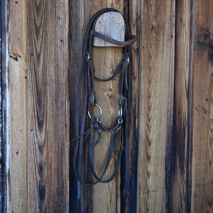 Cow Horse Supply Snaffle Bridle Rig w/Browband Headstall