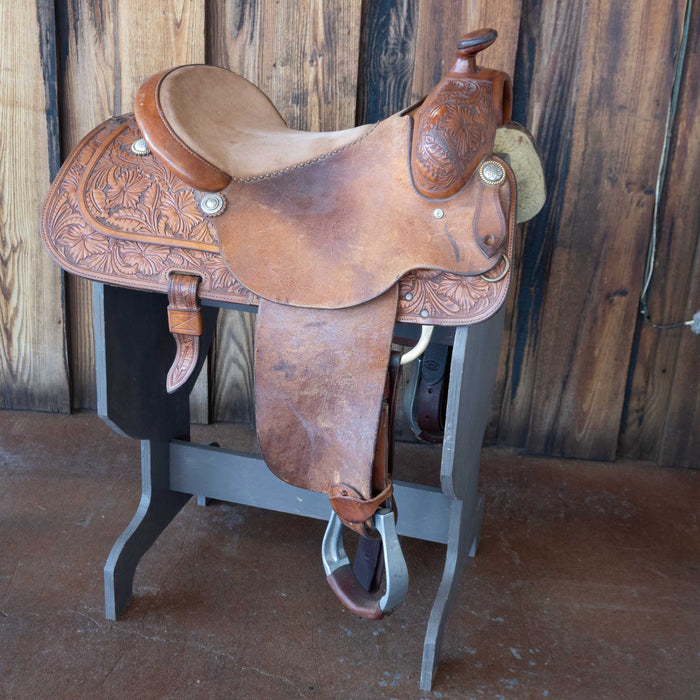 16" USED C.E. TREON REINING SADDLE