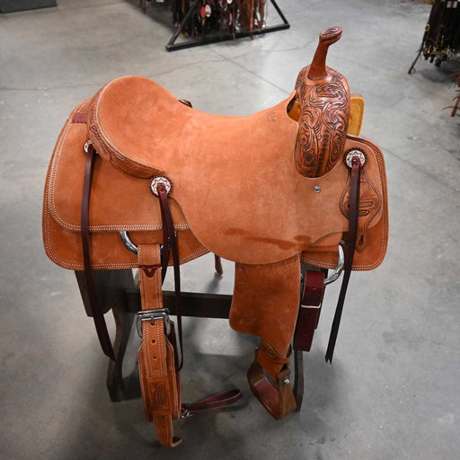 16.5" JEFF SMITH BUSTER WELCH CUTTING SADDLE Saddles - New Jeff Smith