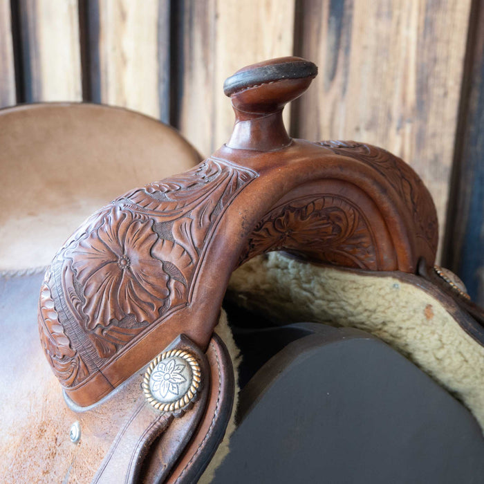 16" USED C.E. TREON REINING SADDLE