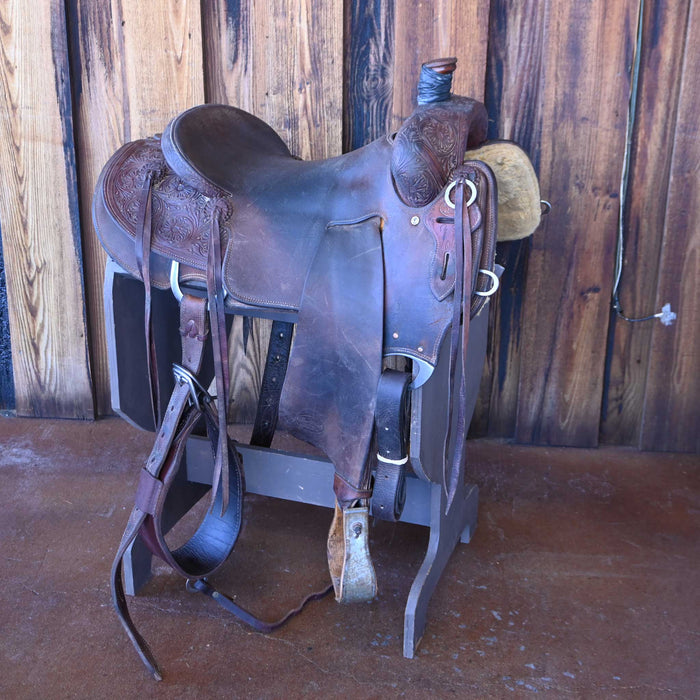 16" USED TRENT WARD RANCH SADDLE