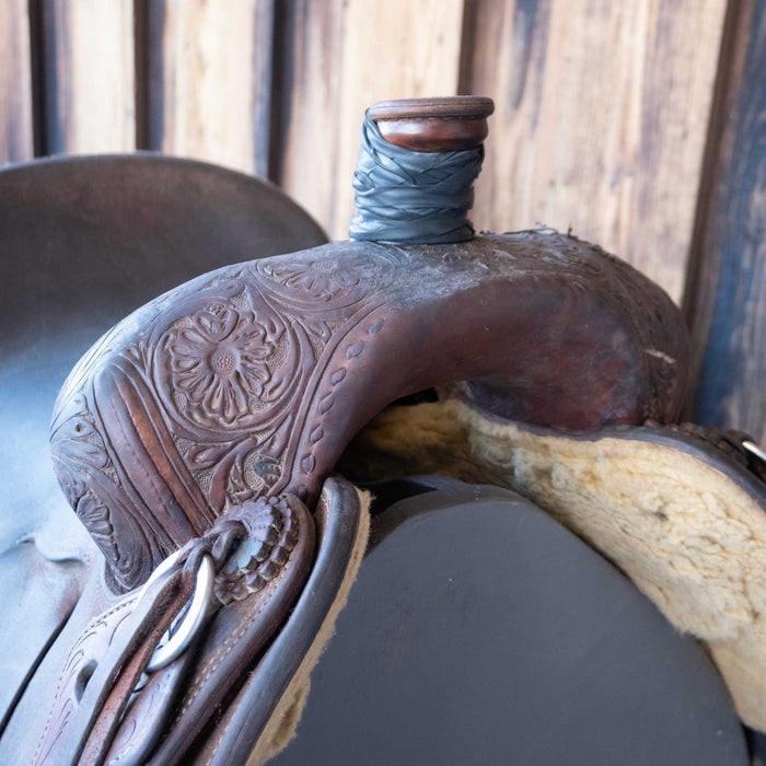 16" USED TRENT WARD RANCH SADDLE