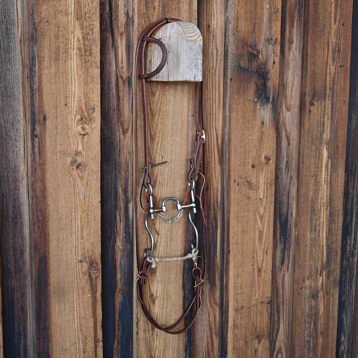 Kerry Kelley 10 Milkman Bridle Rig w/All New Leather