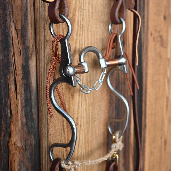 Kerry Kelley 10 Milkman Bridle Rig w/All New Leather