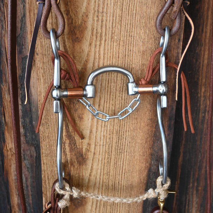 Kerry Kelley 10 Milkman Bridle Rig w/All New Leather