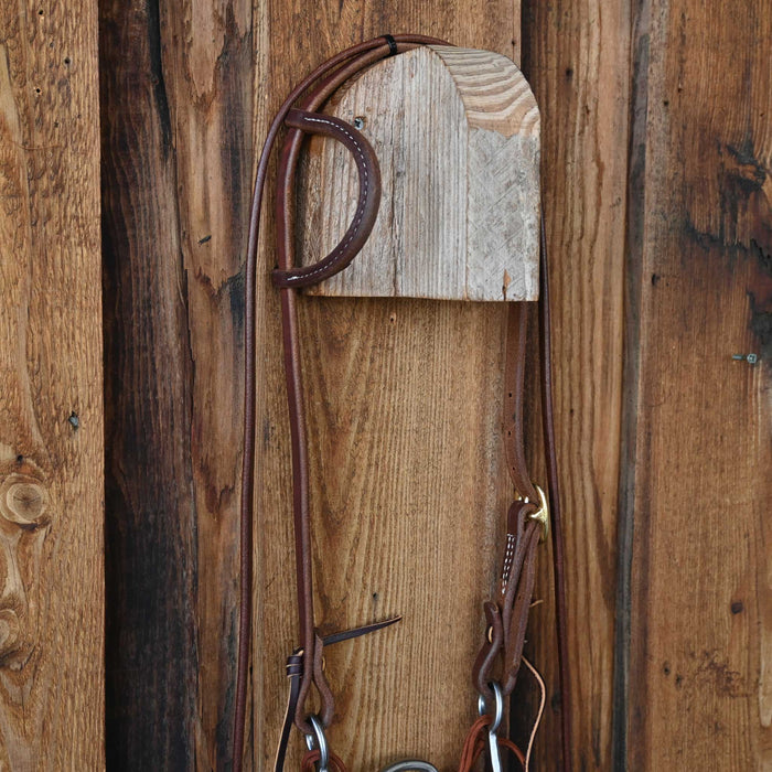 Kerry Kelley 10 Milkman Bridle Rig w/All New Leather