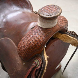 16" USED CACTUS CRAIG CAMERON POST HORN SADDLE Saddles CACTUS SADDLERY