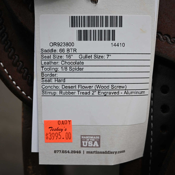 16" MARTIN BTR BARREL SADDLE