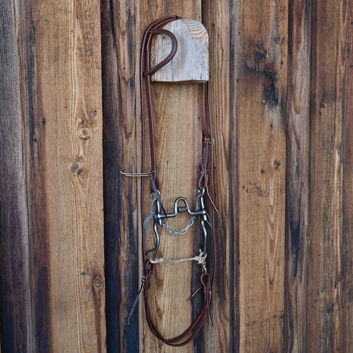 Kerry Kelley 02S 77 Port Bridle Rig w/All New Leather