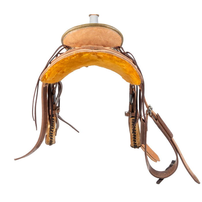 TESKEY'S JR. ASSOCIATION RANCH SADDLE - ROUGHOUT Saddles - New Teskey's Saddlery
