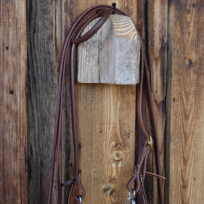 Toklat Myler Roller Snaffle Bridle Rig w/Single Ear Headstall