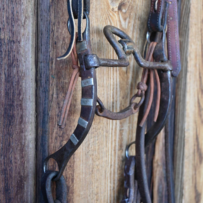 Shields Solid Port Bridle Rig w/Split Ear Headstall
