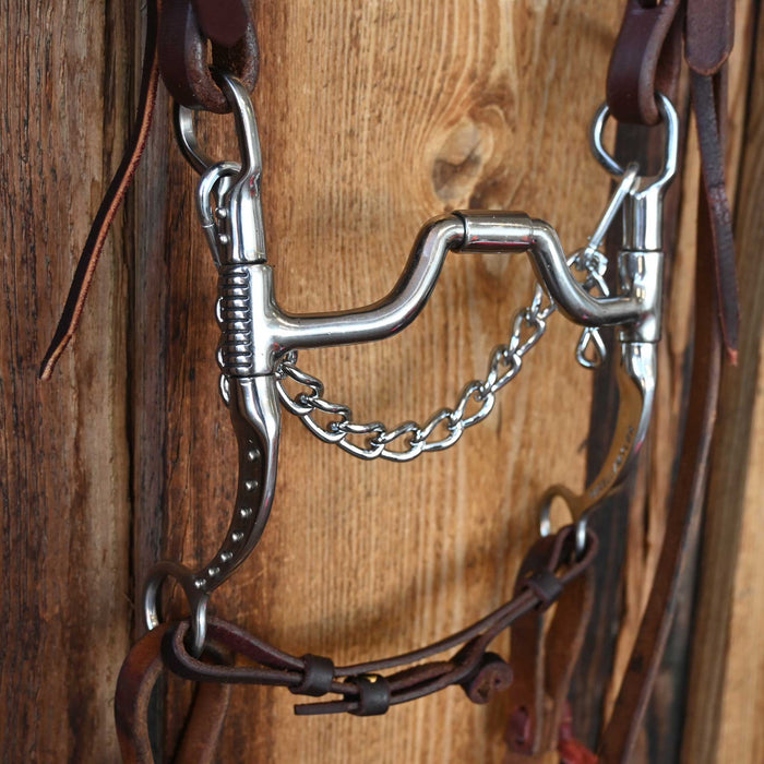 Parelli Myler Hinge Port Bridle Rig w/Single Ear Headstall