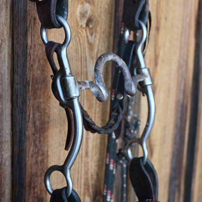 Maheu Solid Port Bridle Rig w/Single Ear Headstall