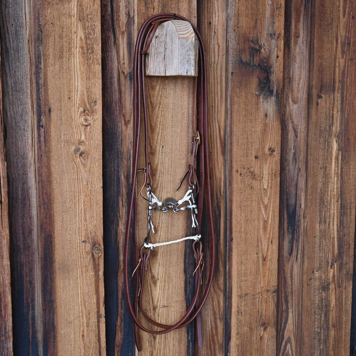 Kerry Kelley 02S Slow Twist Floating Spoon Bridle Rig w/All New Leather