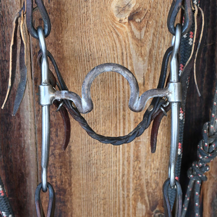 Maheu Solid Port Bridle Rig w/Single Ear Headstall