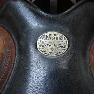 14.5" USED MARTIN CROWN C BARREL SADDLE Saddles Martin Saddlery   