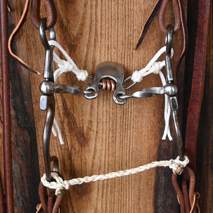 Kerry Kelley 02S Slow Twist Floating Spoon Bridle Rig w/All New Leather