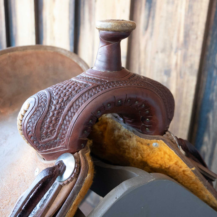 13 " USED TESKEY'S YOUTH RANCH ASSOCIATION SADDLE Saddles - Used Teskey's Saddlery