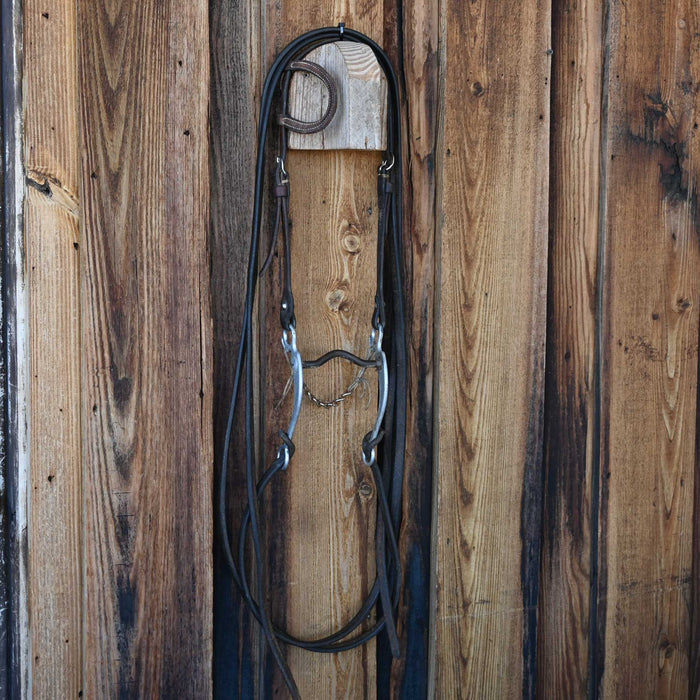 Daryl Davis Solid Port Bridle Rig w/Single Ear Headstall