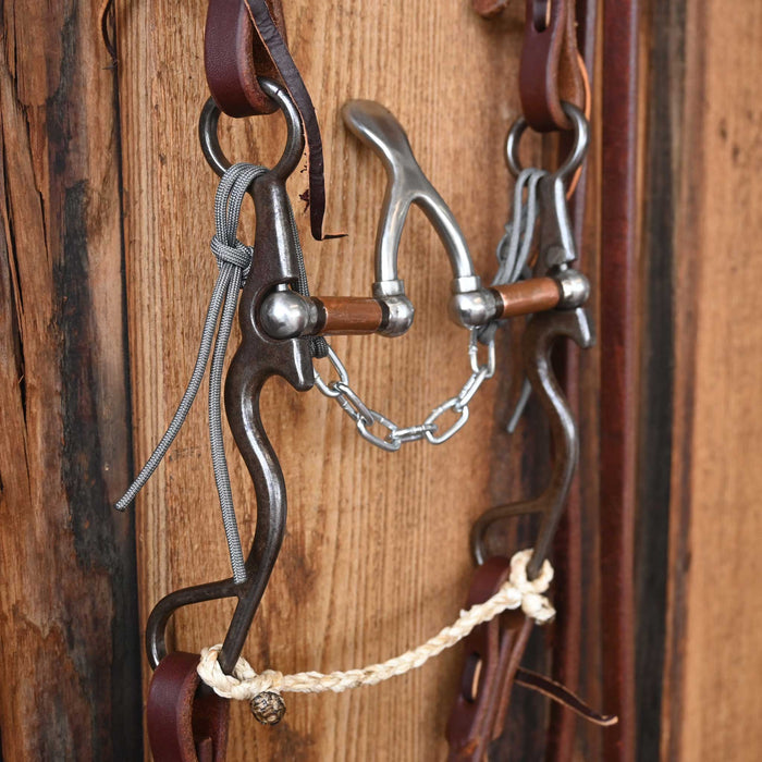 Kerry Kelley 02S 30 Cathedral Bridle Rig w/All New Leather