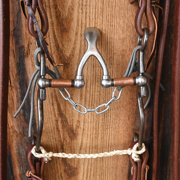 Kerry Kelley 02S 30 Cathedral Bridle Rig w/All New Leather