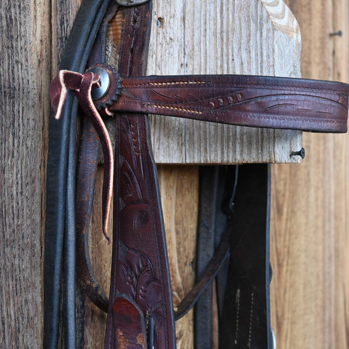 Vintage Floral Bridle Rig