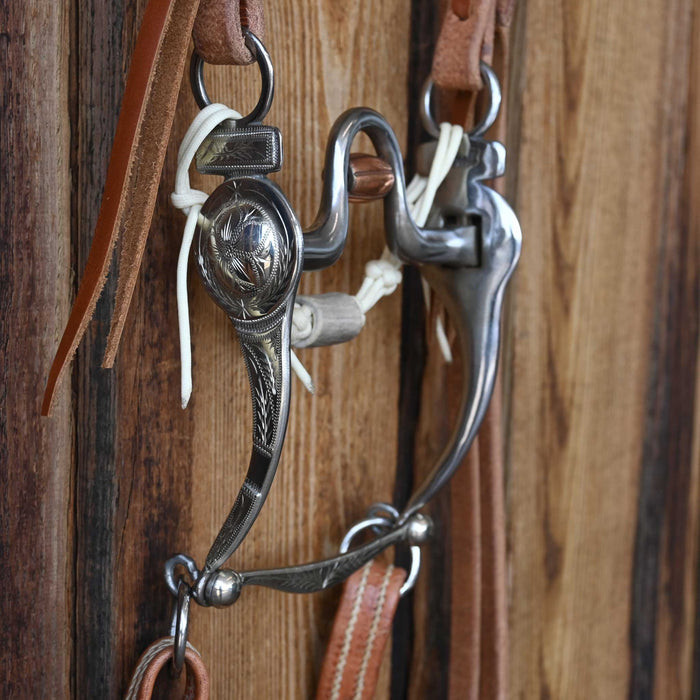 Cutrell Solid Port Bridle Rig w/Craig Lewis Leather