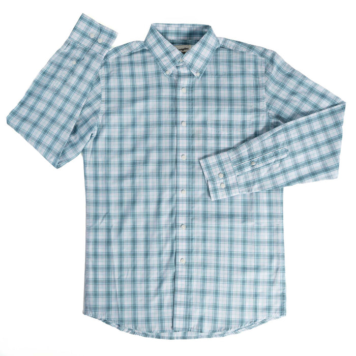 Wrangler Men's Riata Plaid Button Down Shirt