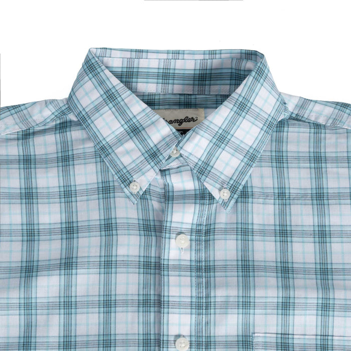 Wrangler Men's Riata Plaid Button Down Shirt