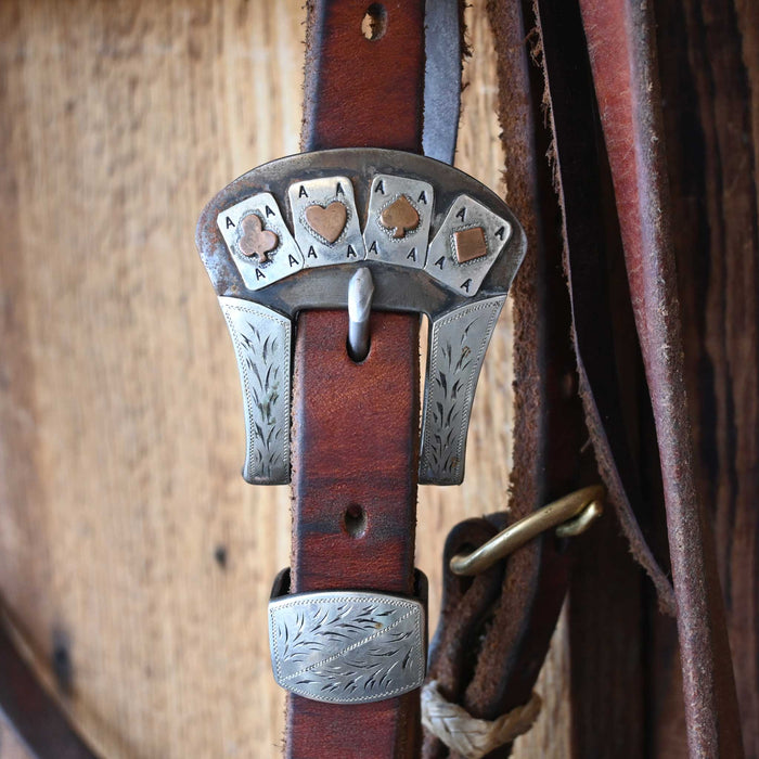 Jeff Payne Solid Port Bridle Rig w/Browband Headstall