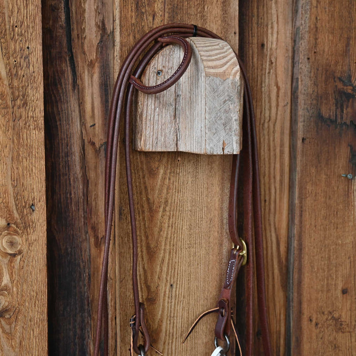Kerry Kelley 50 Twisted Wire Snaffle Bridle Rig w/All New Leather