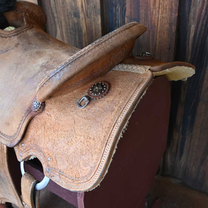 15" USED TESKEY'S ALL AROUND SADDLE Saddles - Used Teskey's Saddlery