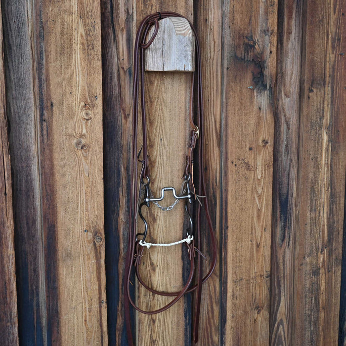 Kerry Kelley 10 Hinge Port Bridle Rig w/All New Leather