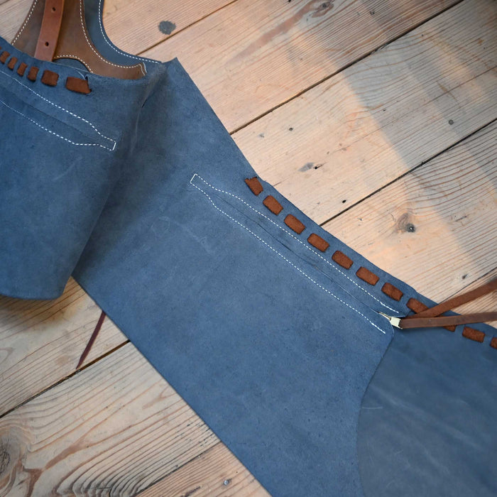 WLC Stepthrough Chaps with 1/2 Zips Tack - Chaps & Chinks WLC