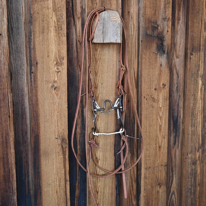 Kerry Kelley 7 Solid Port Bridle Rig w/All New Leather