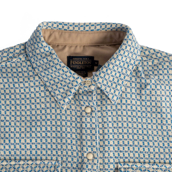 Pendleton Women's Wool Check Textured Gambler Shirt