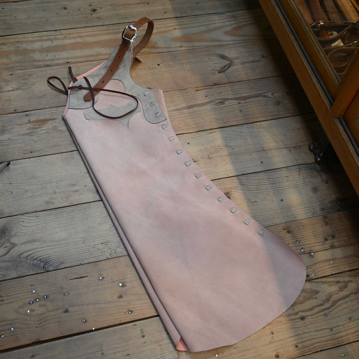 WLC Light Pink Stepthrough Chaps with 1/2 Zips Tack - Chaps & Chinks WLC