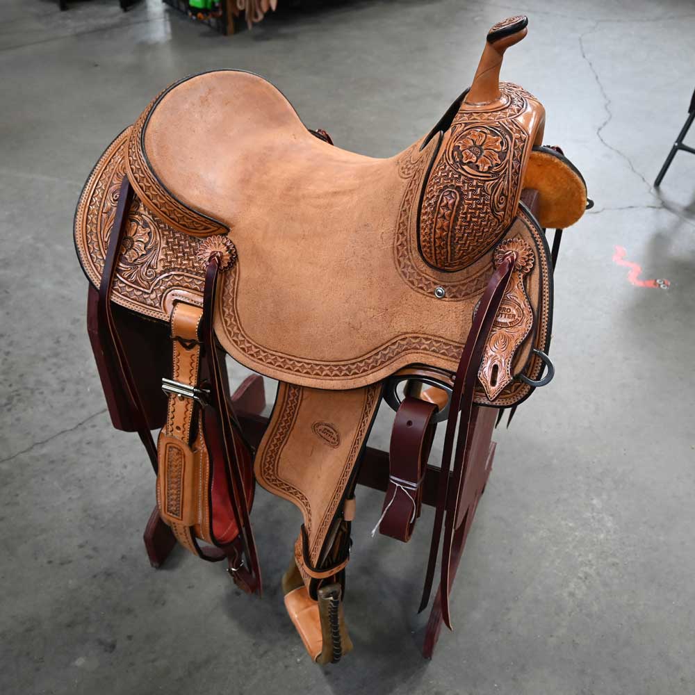 16" TESKEY'S PRO CUTTER SADDLE Saddles Teskey's Saddlery